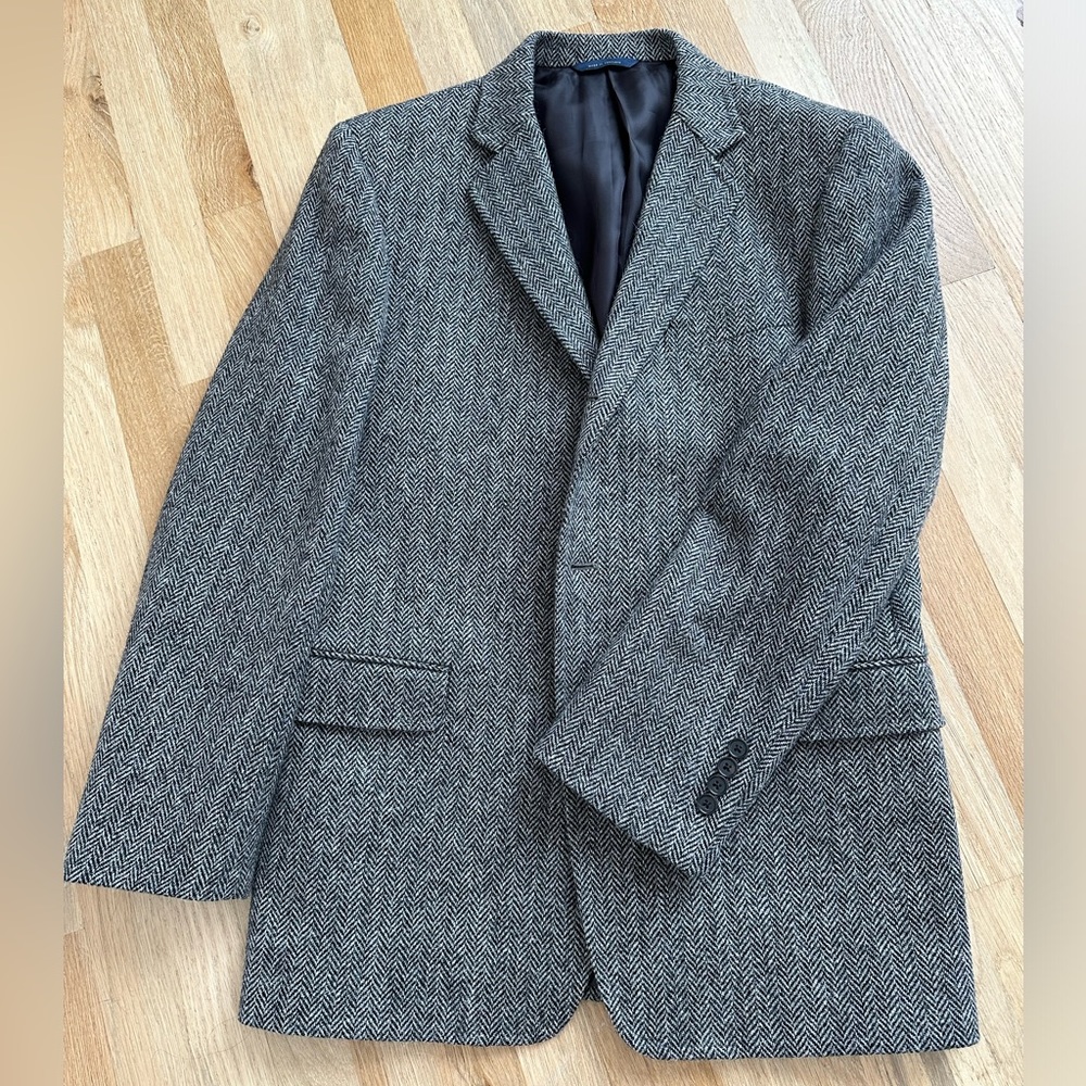Brooks Brothers Herringbone Tweed Blazer size 42L